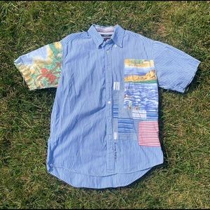 Tropical Patch Tommy Hilfiger Button Up 🏝🏄🏾‍♂️